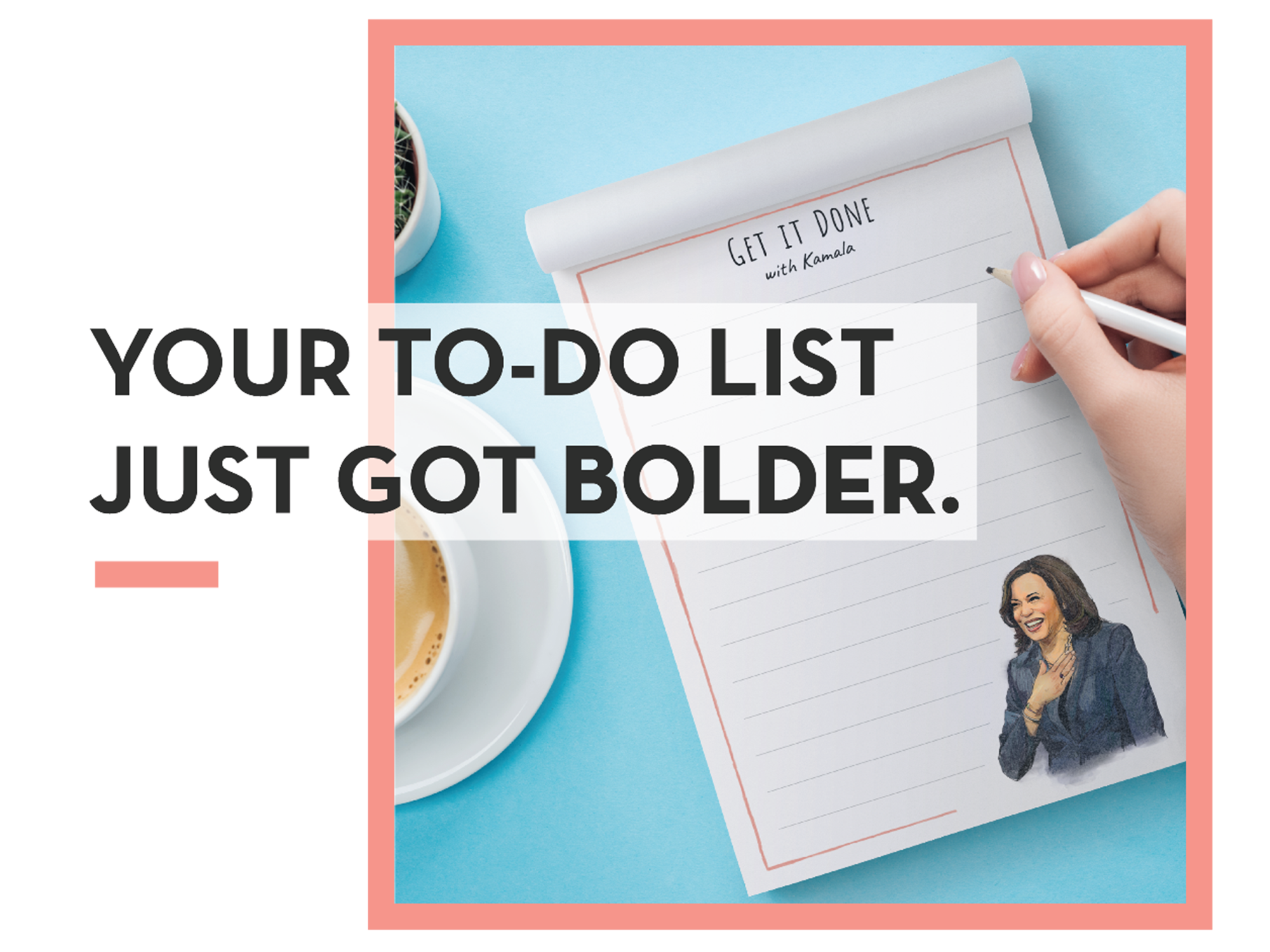 Get It Done With Michelle Obama Notepad