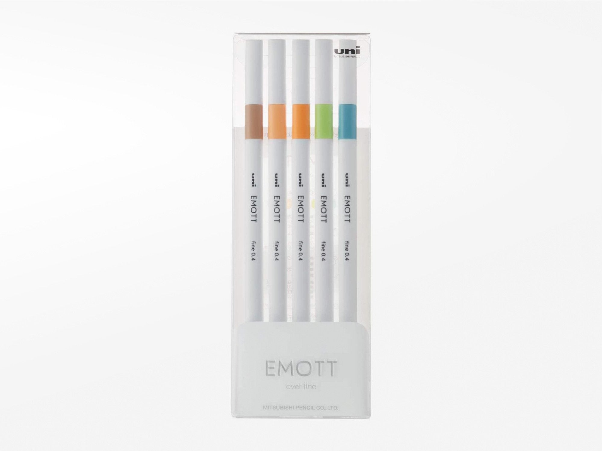 Emott Ever Fine Color Liners Set of 5 - Nature Colors