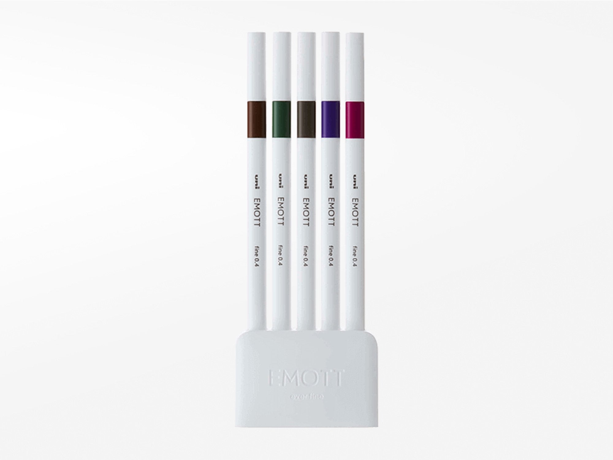Emott Ever Fine Color Liners Set of 5 - Vintage Colors