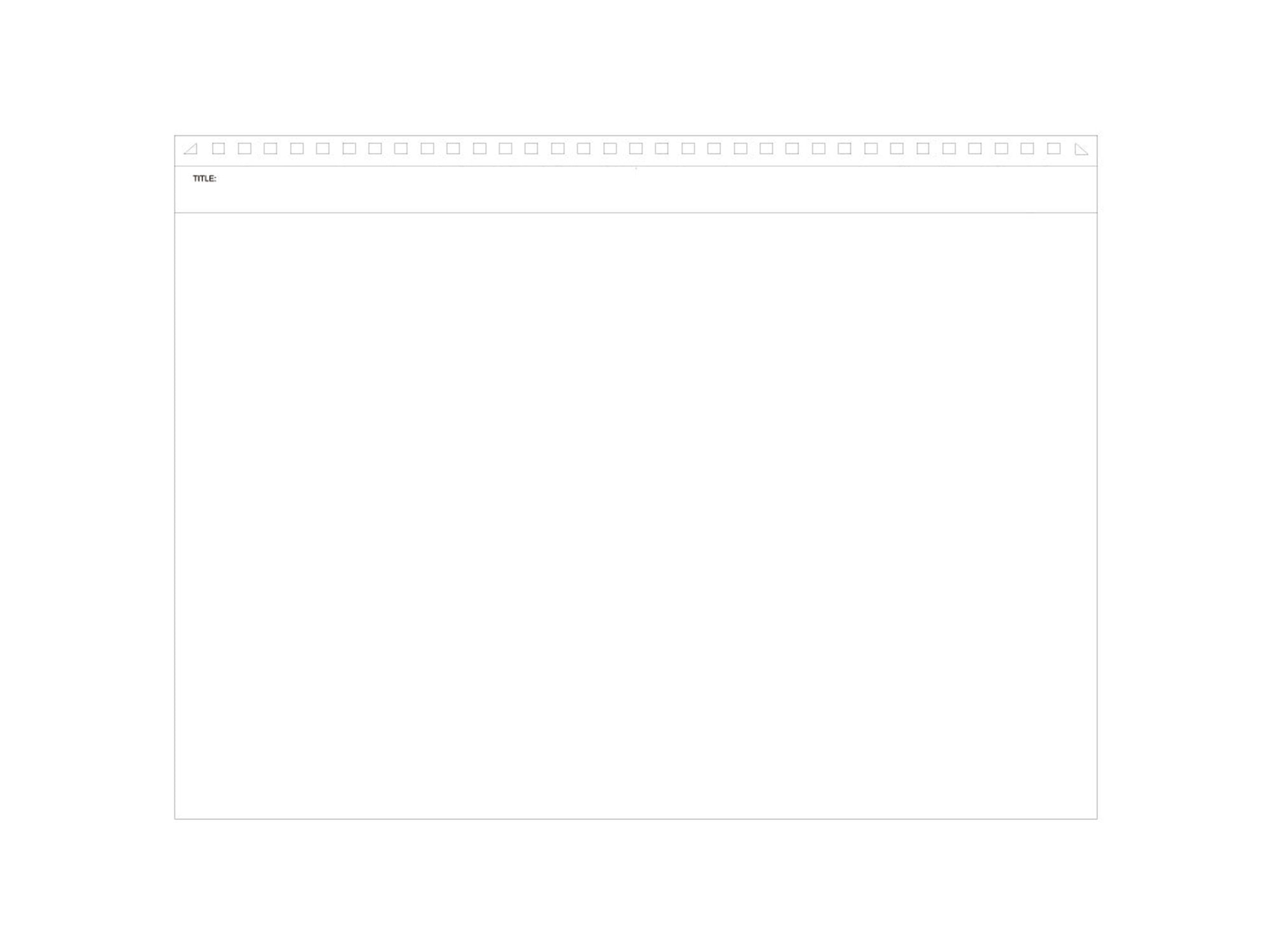 Maruman Mnemosyne Notebook - A5 Blank